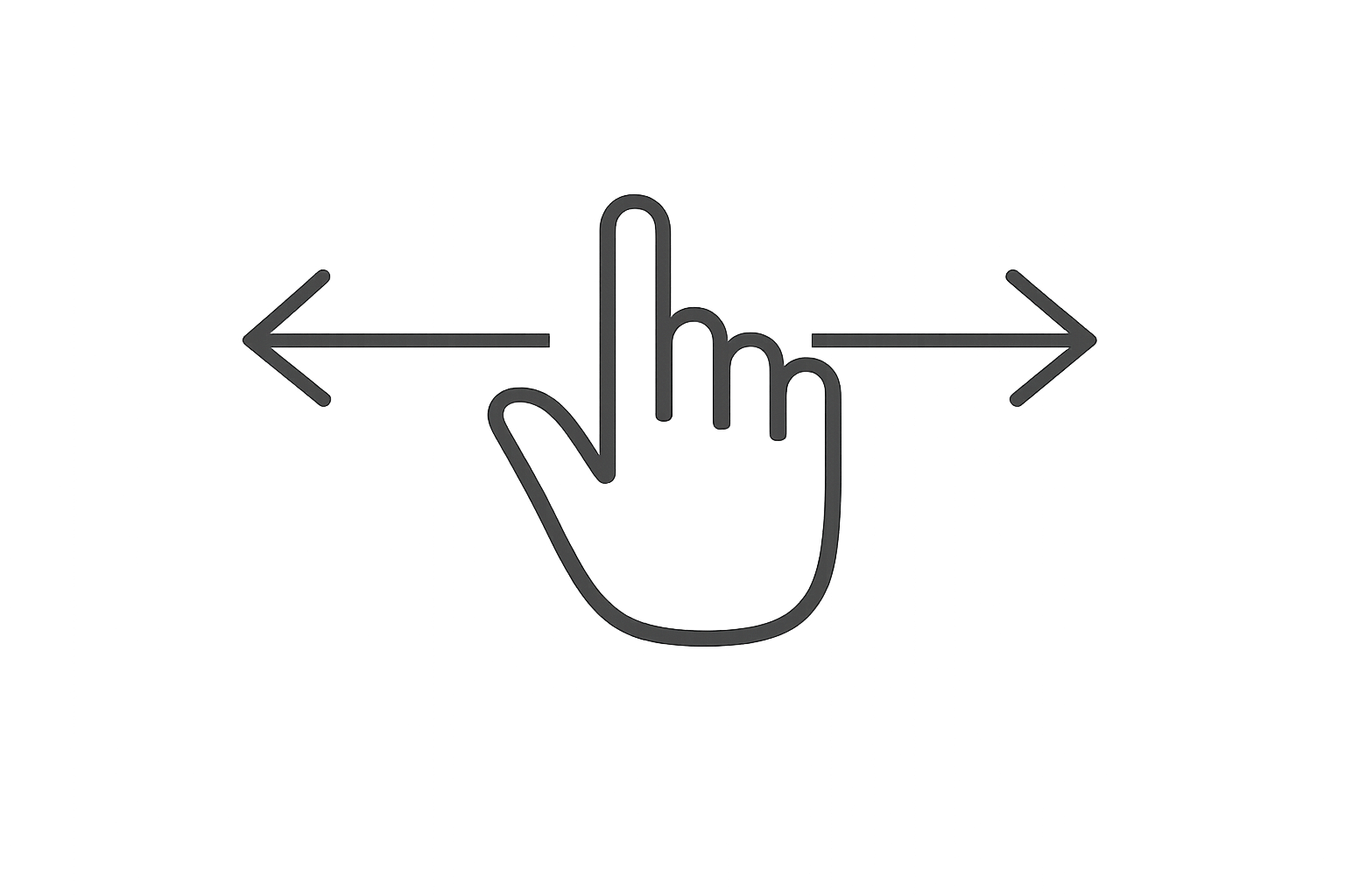 左右にスワイプできます