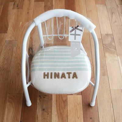 ♡ベビーチェアご確認用♡ 名入れベビーチェア（ギンガムチェック） | ママとベビーの