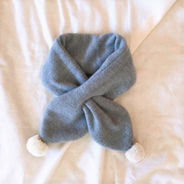 マフラー（ブルー）